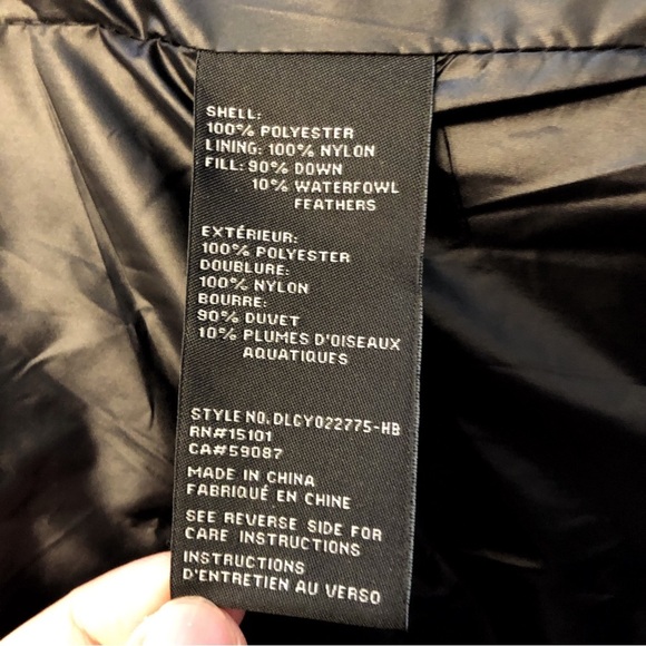 Sanctuary Premium Down Winter Coat Puffer Jacket Black Lightweight Oversized. - Picture 7 of 16